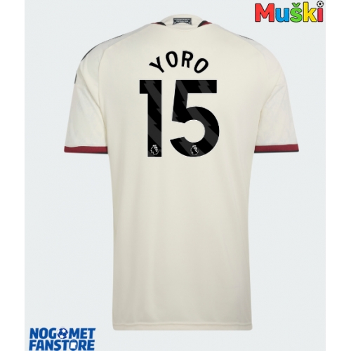 Manchester United Leny Yoro #15 Rezervni Dres 2026-27 Kratak Rukav